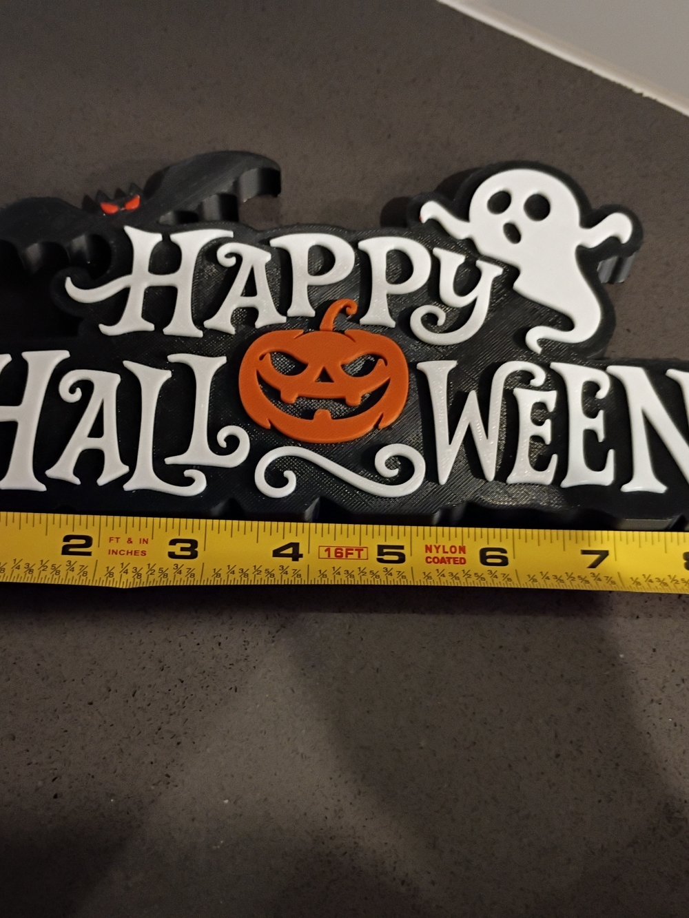 Cute Happy Halloween Decorative Sign - Picture 4 of 5